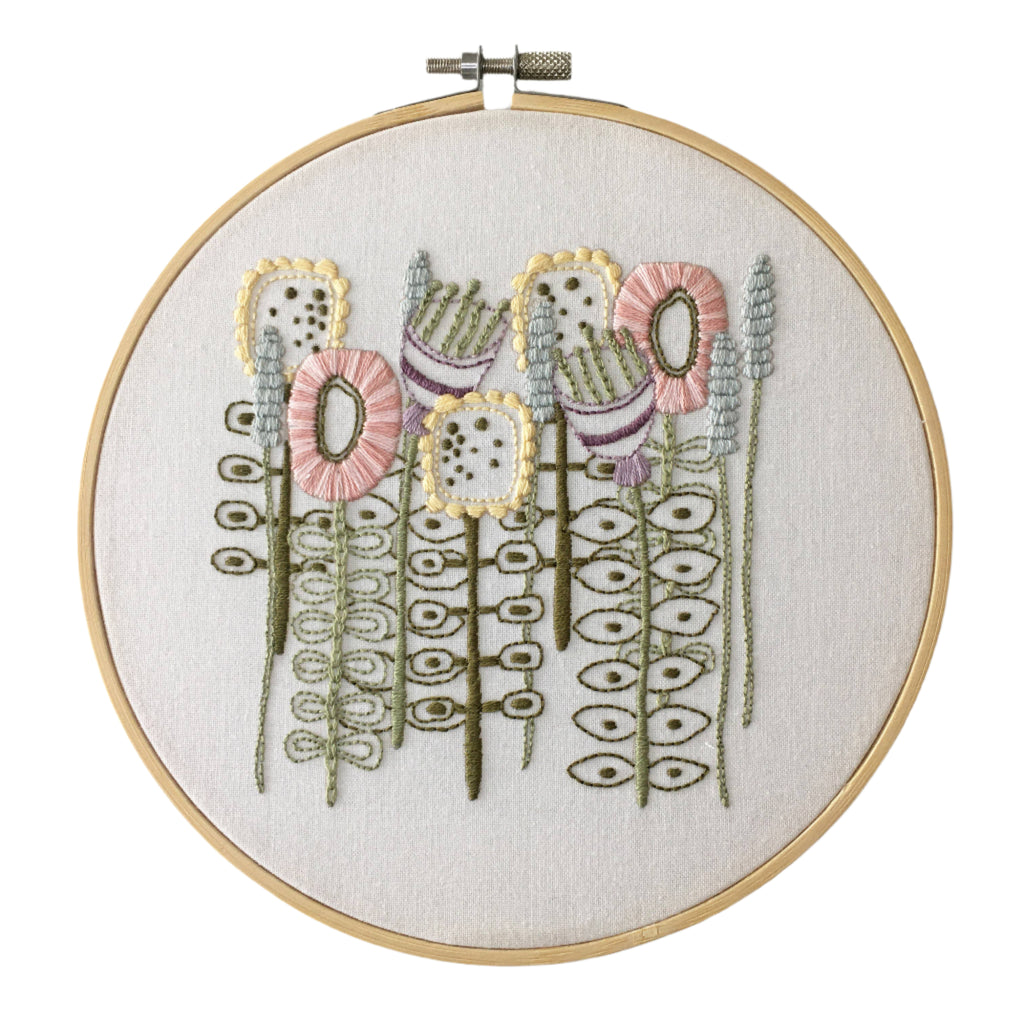 Floral Embroidery Kit - Freshie & Zero Studio Shop