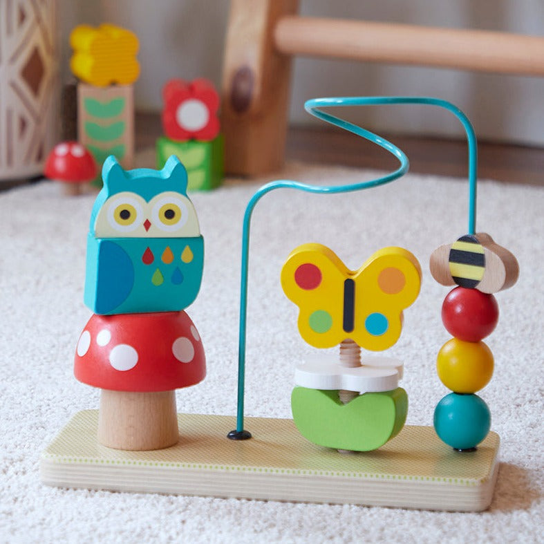 Busy Garden Wooden Activity Trio - Freshie & Zero Studio Shop