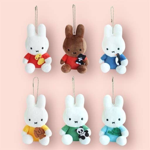 Miffy Plush Bag Charm Keychain - Freshie & Zero Studio Shop