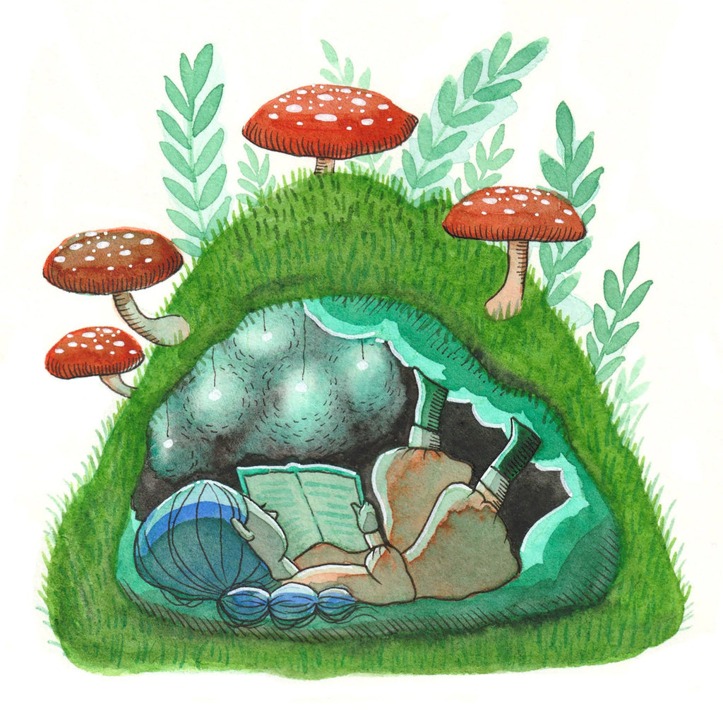 Reading Nook Print - Freshie & Zero Studio Shop