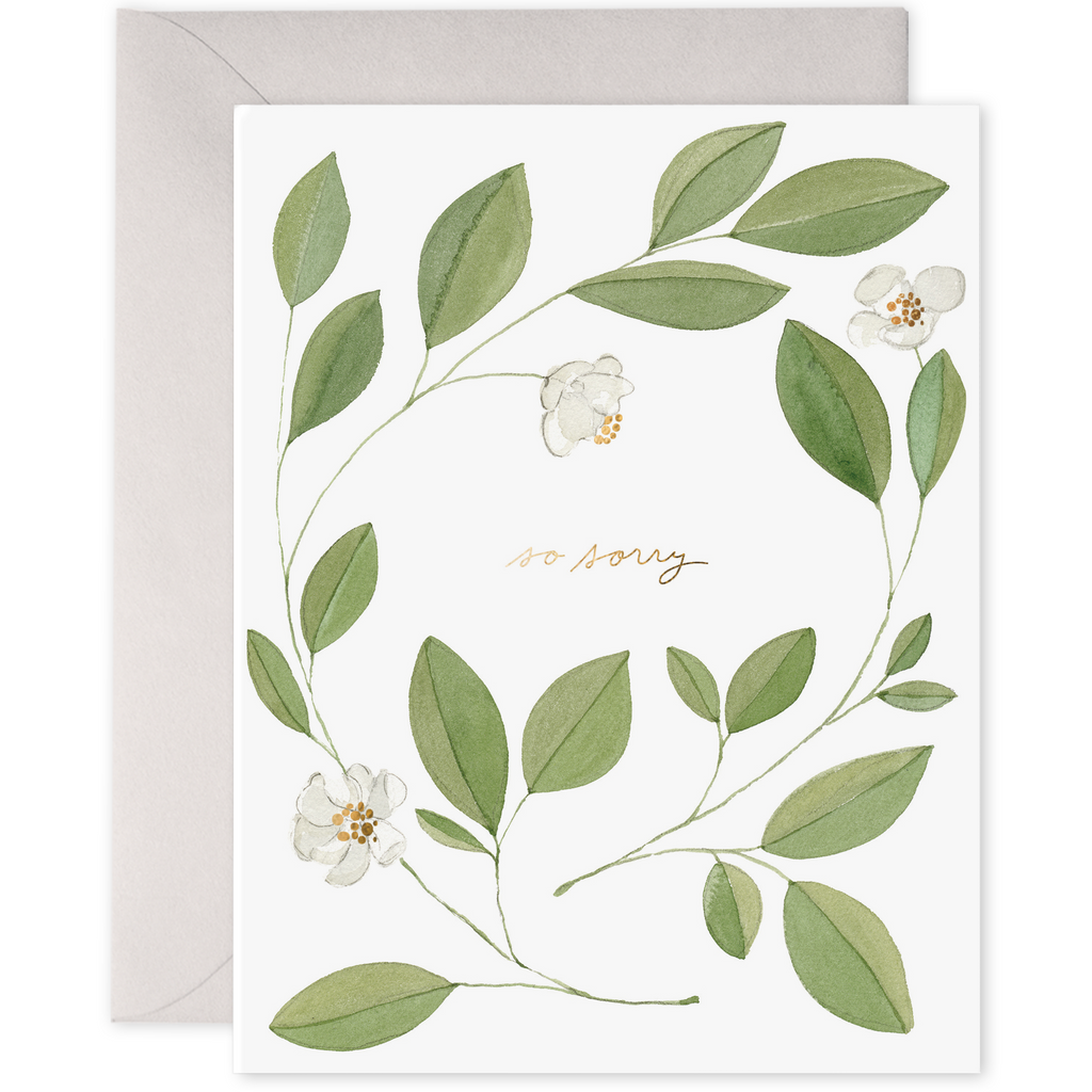 Magnolia Sympathy Card - Freshie & Zero Studio Shop