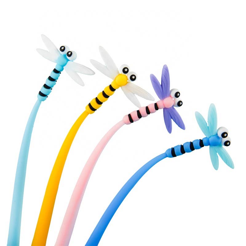 Dragonfly Wiggle Gel Pen - Freshie & Zero Studio Shop