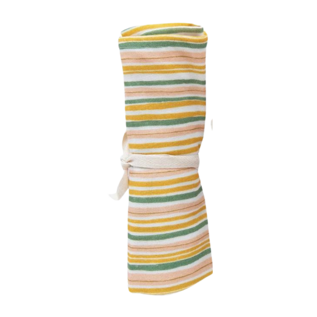 Cotton Printed Baby Swaddle - Freshie & Zero Studio Shop