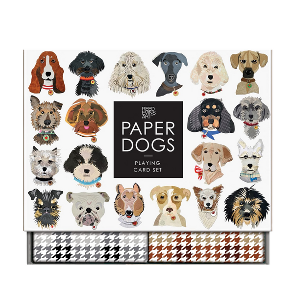 Paper Dogs Playing Card Set - Freshie & Zero Studio Shop
