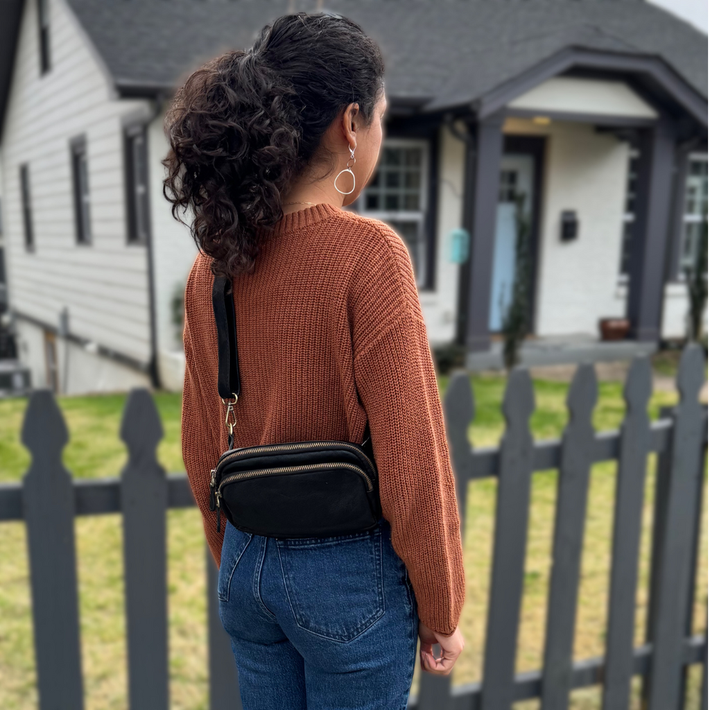 Kylie Crossbody Belt Bag by Joy Susan - Freshie & Zero Studio Shop