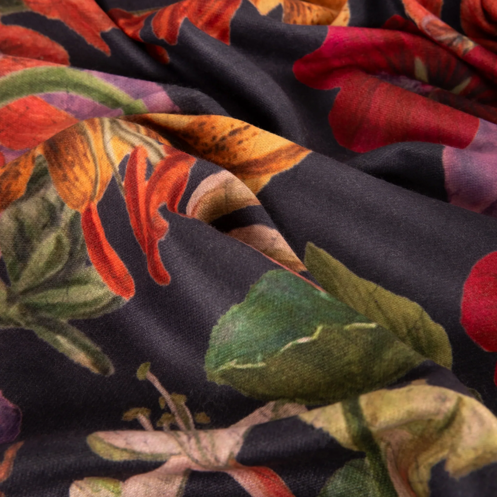 Lux Scarf by Powder - Midnight Posy - Freshie & Zero Studio Shop