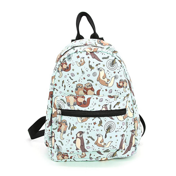 Mini Backpack - Otters - Freshie & Zero Studio Shop