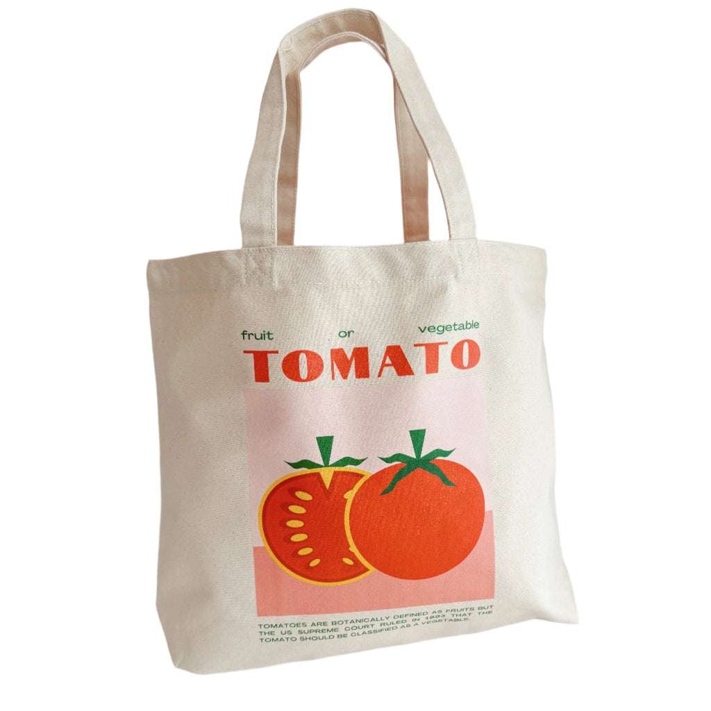 Tomato Tote Bags - Freshie & Zero Studio Shop