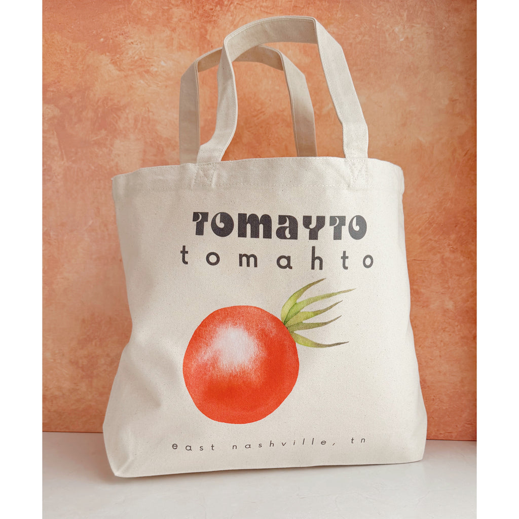 Tomato Tote Bags - Freshie & Zero Studio Shop
