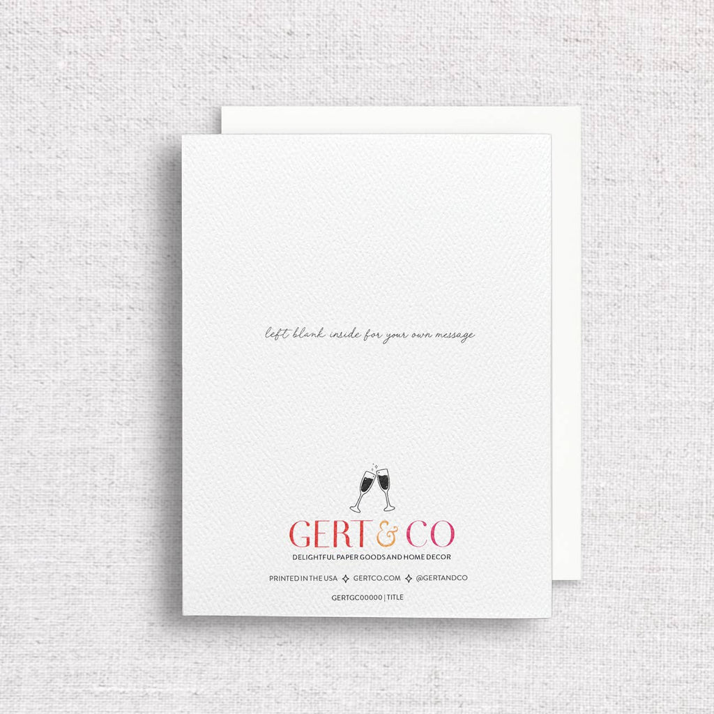 Thanks for Being Like a Dad to Me Greeting Card - Freshie & Zero Studio Shop