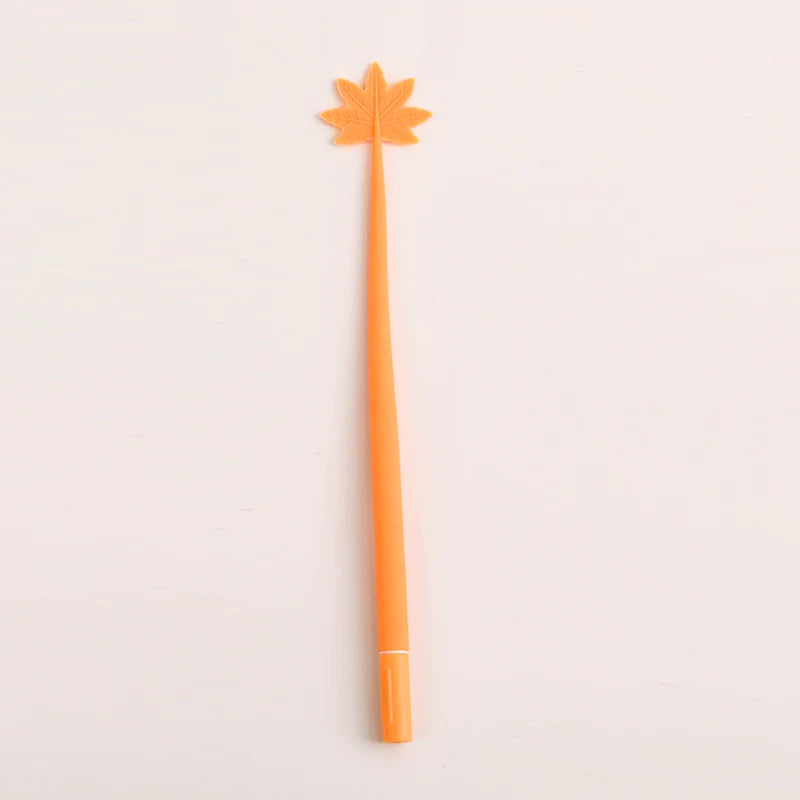 Maple Leaf Wiggle Gel Pen - Freshie & Zero Studio Shop