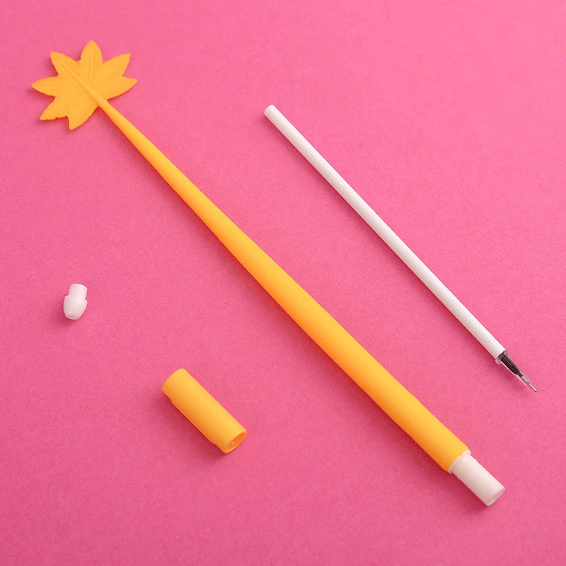 Maple Leaf Wiggle Gel Pen - Freshie & Zero Studio Shop