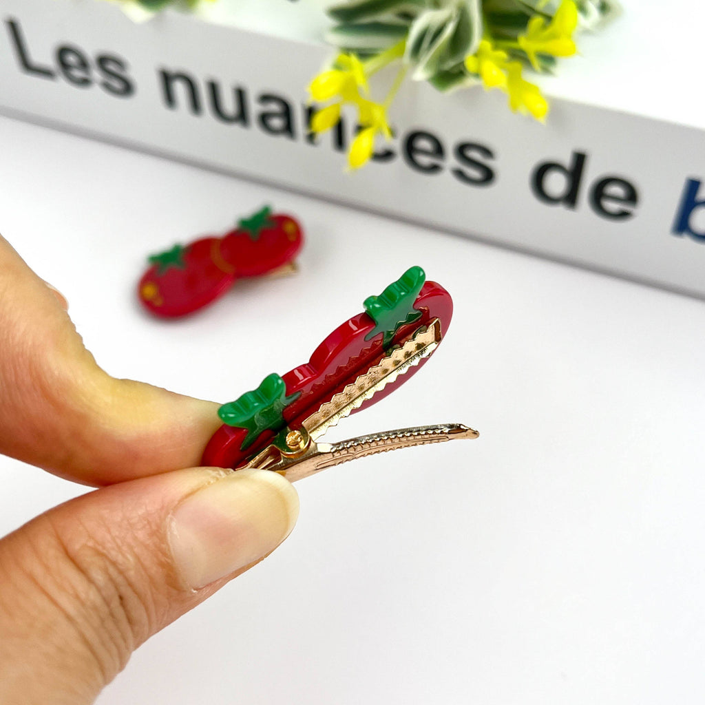 Little Tomatoes Hair Clip Barrette - Freshie & Zero Studio Shop