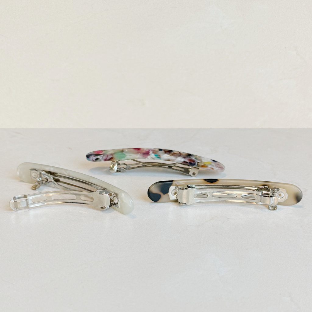 Small Curved Barrette - Freshie & Zero Studio Shop