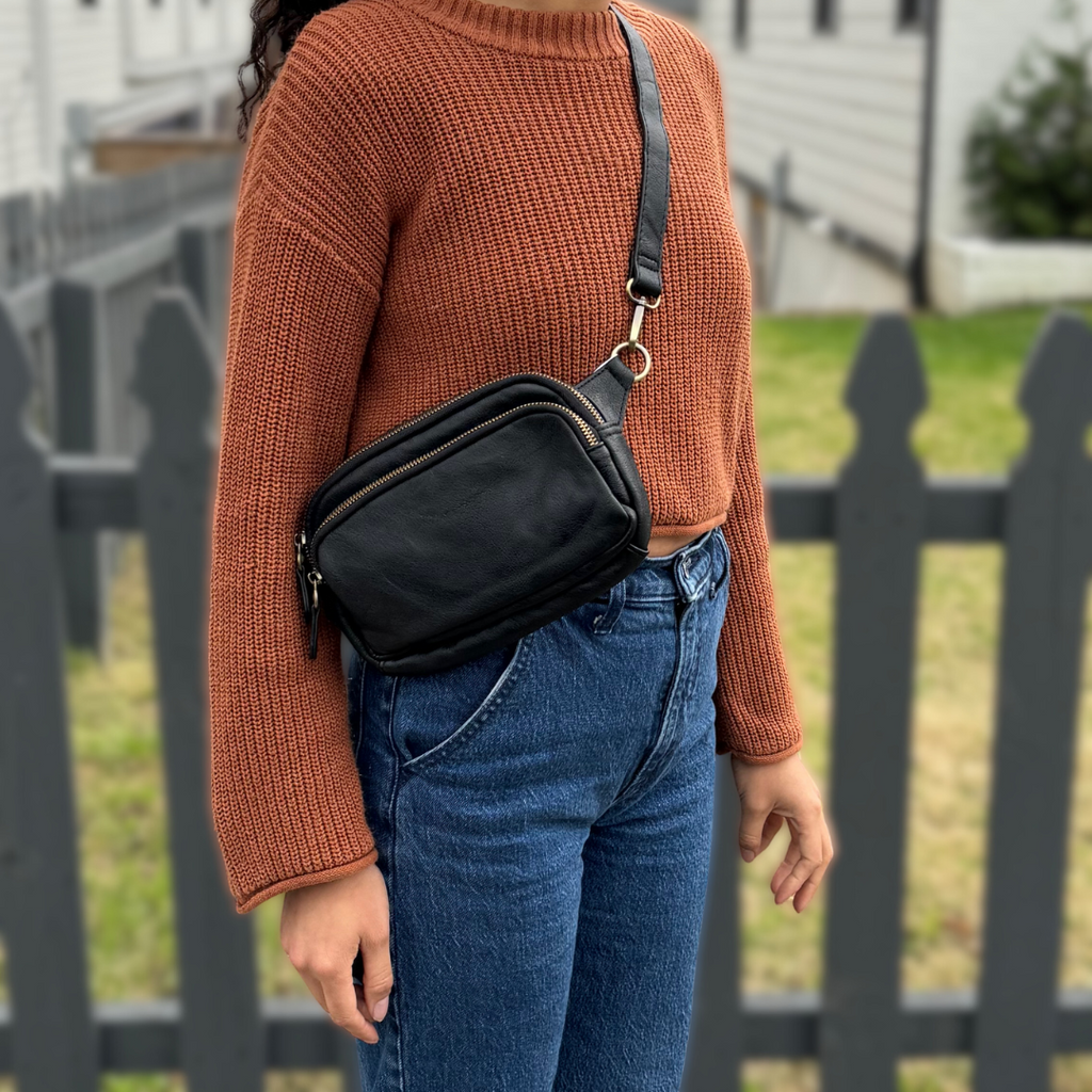 Kylie Crossbody Belt Bag by Joy Susan - Freshie & Zero Studio Shop