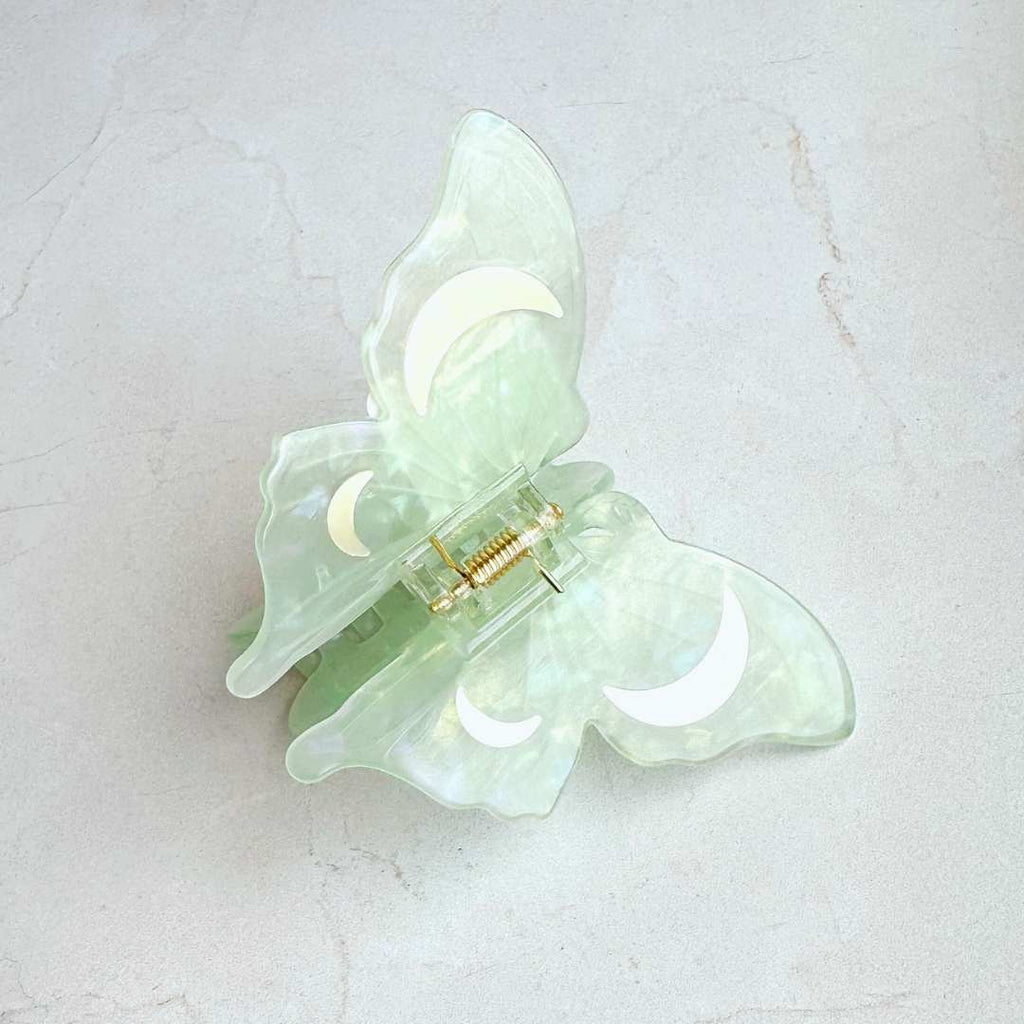 Lunar Moth Hair Claw - Freshie & Zero Studio Shop