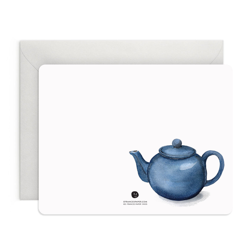 Spot of Tea Flat Notes | Boxed Notecards - Freshie & Zero Studio Shop