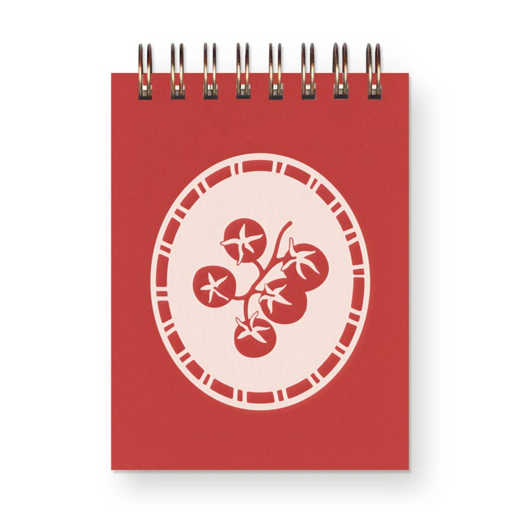 Tomato Vine Mini Jotter Notebook - Freshie & Zero Studio Shop