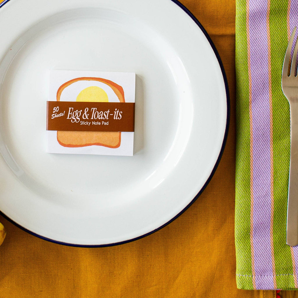 Egg & Toast-it Sticky Notes - Freshie & Zero Studio Shop