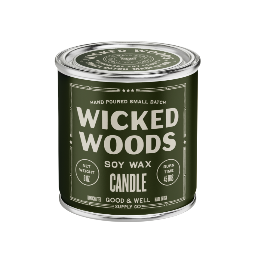Wicked Woods Soy Candle by Good & Well Supply - Freshie & Zero Studio Shop