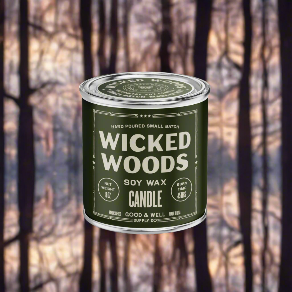 Wicked Woods Soy Candle by Good & Well Supply - Freshie & Zero Studio Shop