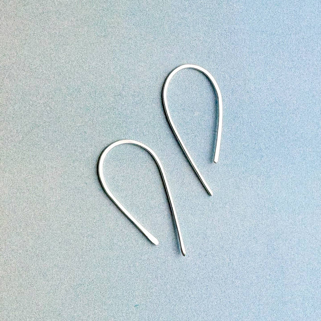 minimal hoops - arch - Freshie & Zero Studio Shop