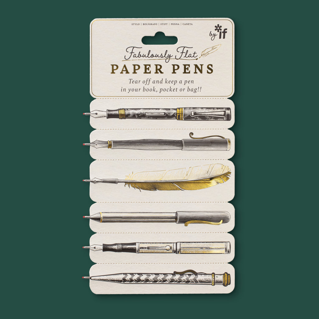 Fabulously Flat Paper Pens - Freshie & Zero Studio Shop