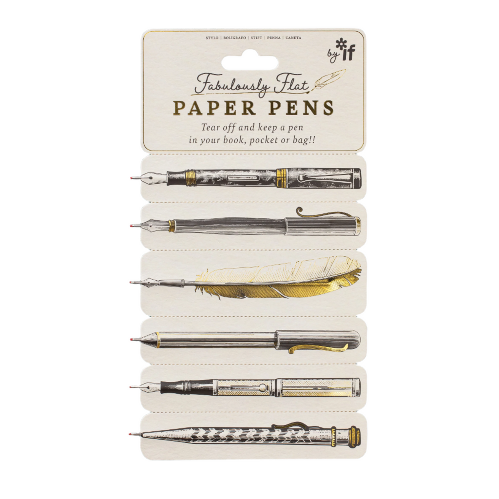 Fabulously Flat Paper Pens - Freshie & Zero Studio Shop