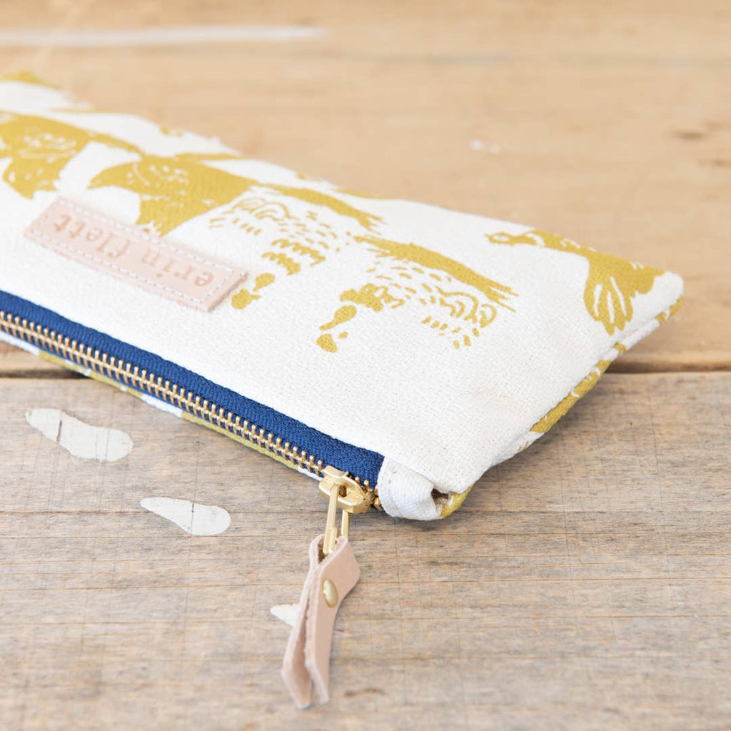 Hen House Pencil Bag | Erin Flett - Freshie & Zero Studio Shop