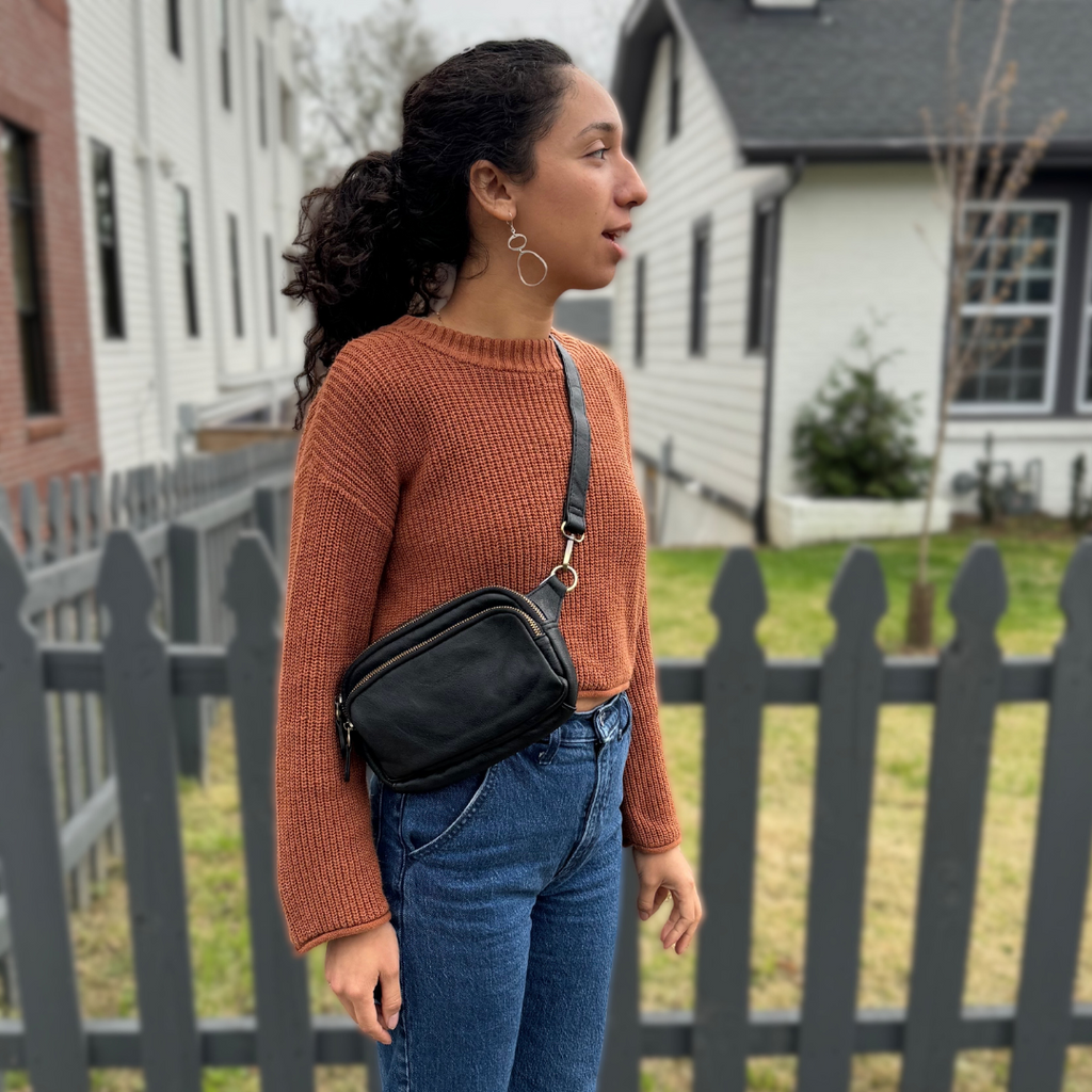 Kylie Crossbody Belt Bag by Joy Susan - Freshie & Zero Studio Shop