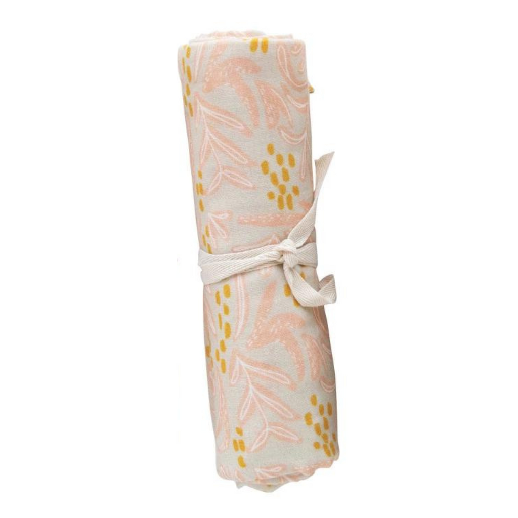 Cotton Printed Baby Swaddle - Freshie & Zero Studio Shop