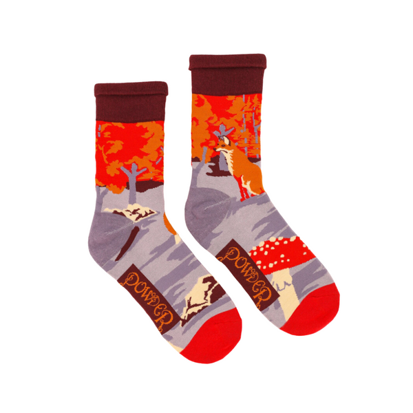 Men's Socks by Powder UK: Fox - Freshie & Zero Studio Shop