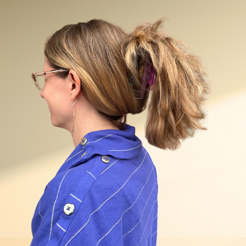 Rectangle Ombre Color Hair Claw Clip - Freshie & Zero Studio Shop