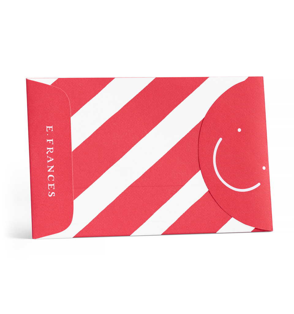 Candy Cane Stripe Little Note Envelopes - Set of 20 - Freshie & Zero Studio Shop
