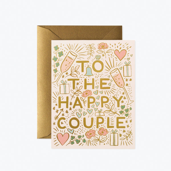 To the Happy Couple - Wedding Card - Freshie & Zero Studio Shop