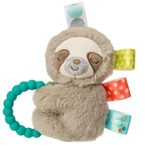 Soft Plush Baby Teether with Rattle: Gentle Animals - Freshie & Zero Studio Shop