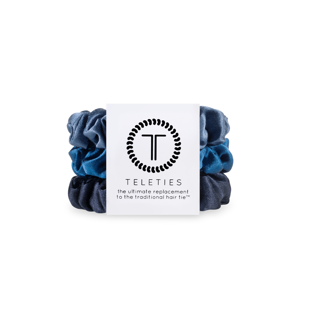 Teleties Small Silk Scrunchies - Set of 3 - Freshie & Zero Studio Shop