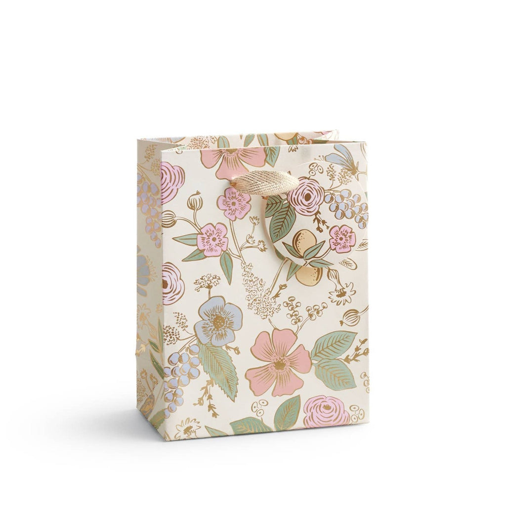 Colette Cream Floral Gift Bag by Rifle Paper - Freshie & Zero Studio Shop