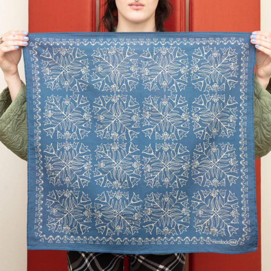 Hemlock Bandana: Jenny No. 095 - Freshie & Zero Studio Shop