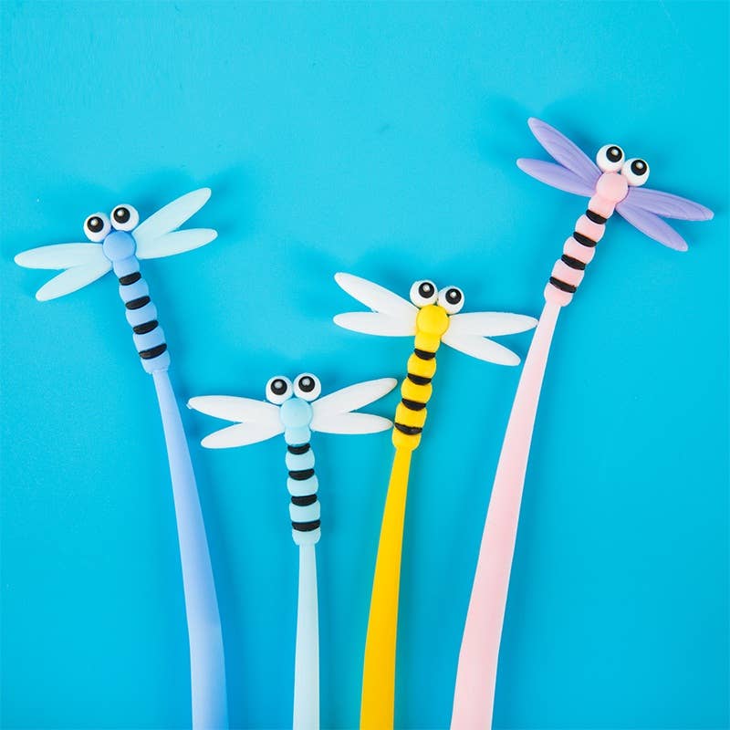 Dragonfly Wiggle Gel Pen - Freshie & Zero Studio Shop