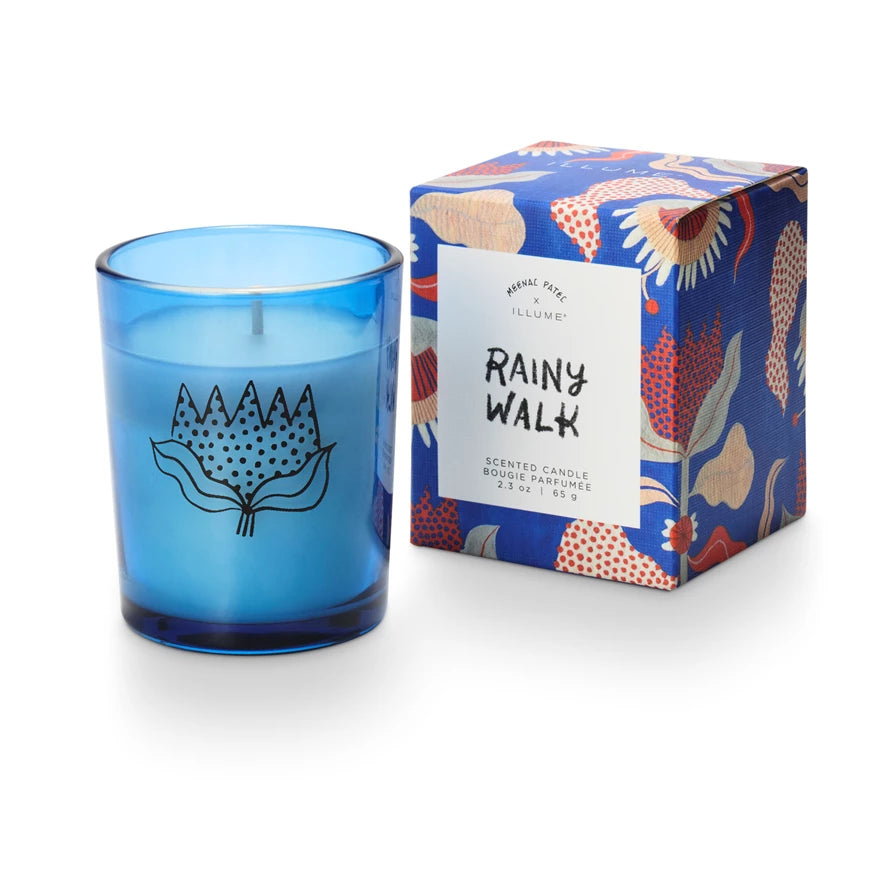 Illume Mini Votive Candle: Rainy Walk - Freshie & Zero Studio Shop
