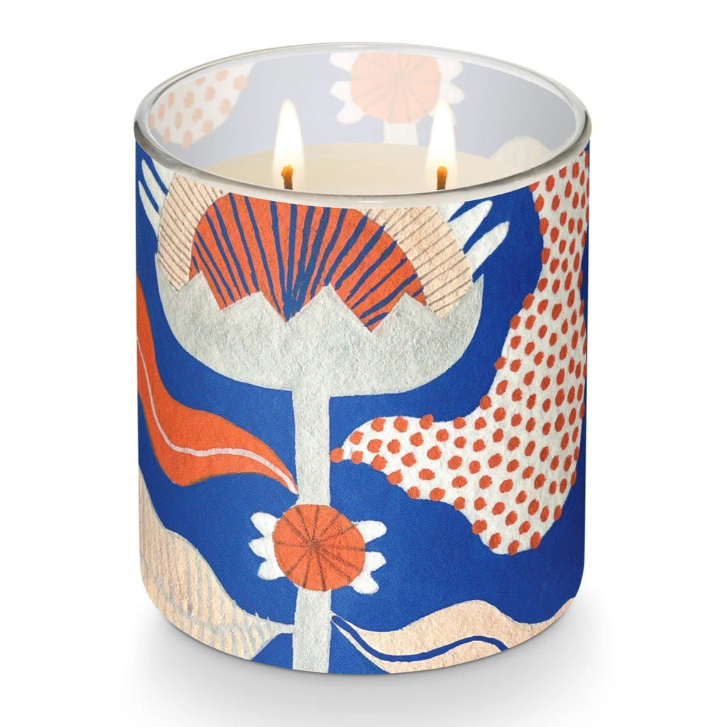 Illume Artist Series Glass Candle: Rainy Walk - Freshie & Zero Studio Shop