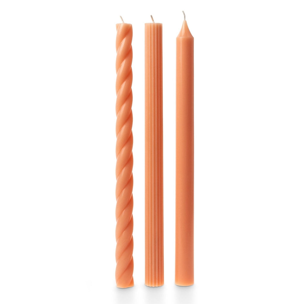 Taper Candles Set of 3 - Pink Petal - Freshie & Zero Studio Shop