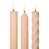 Taper Candles Set of 3 - Pale Pink - Freshie & Zero Studio Shop