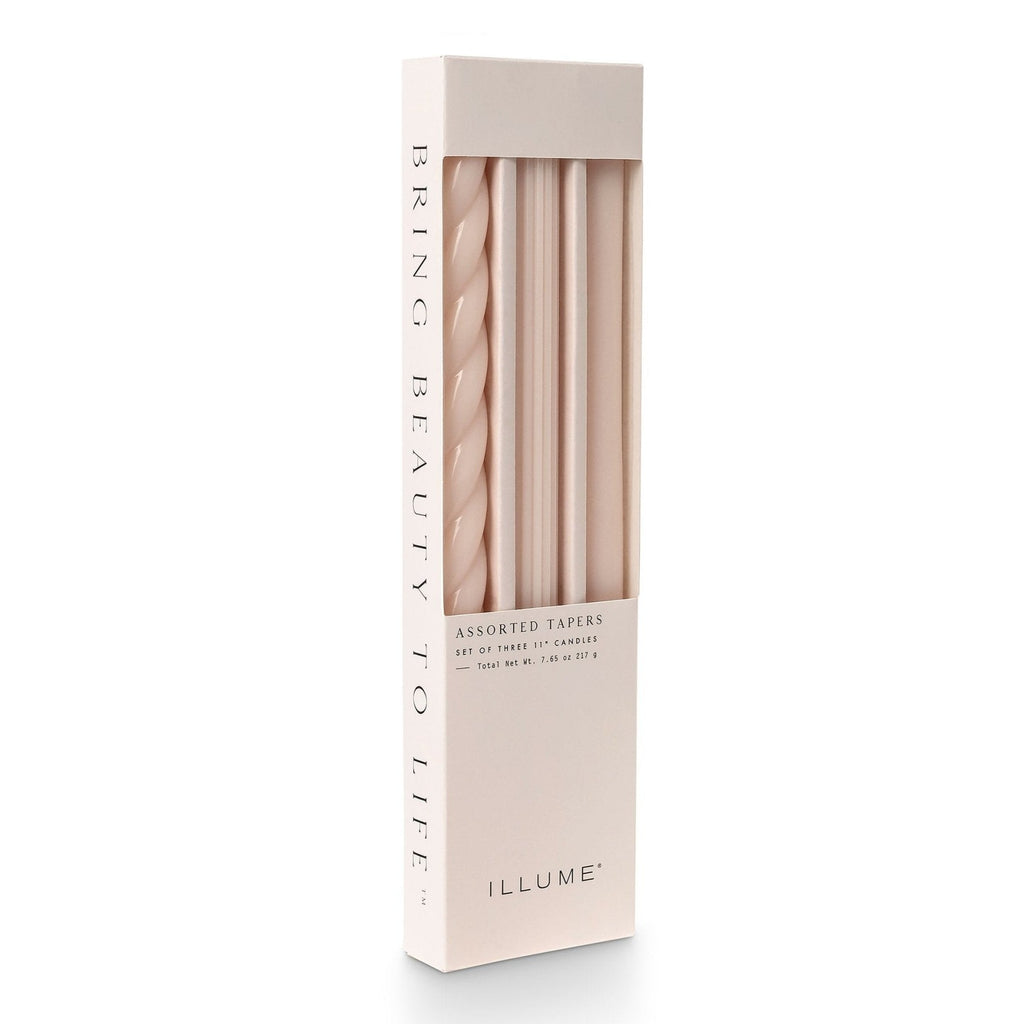 Taper Candles Set of 3 - Pale Pink - Freshie & Zero Studio Shop