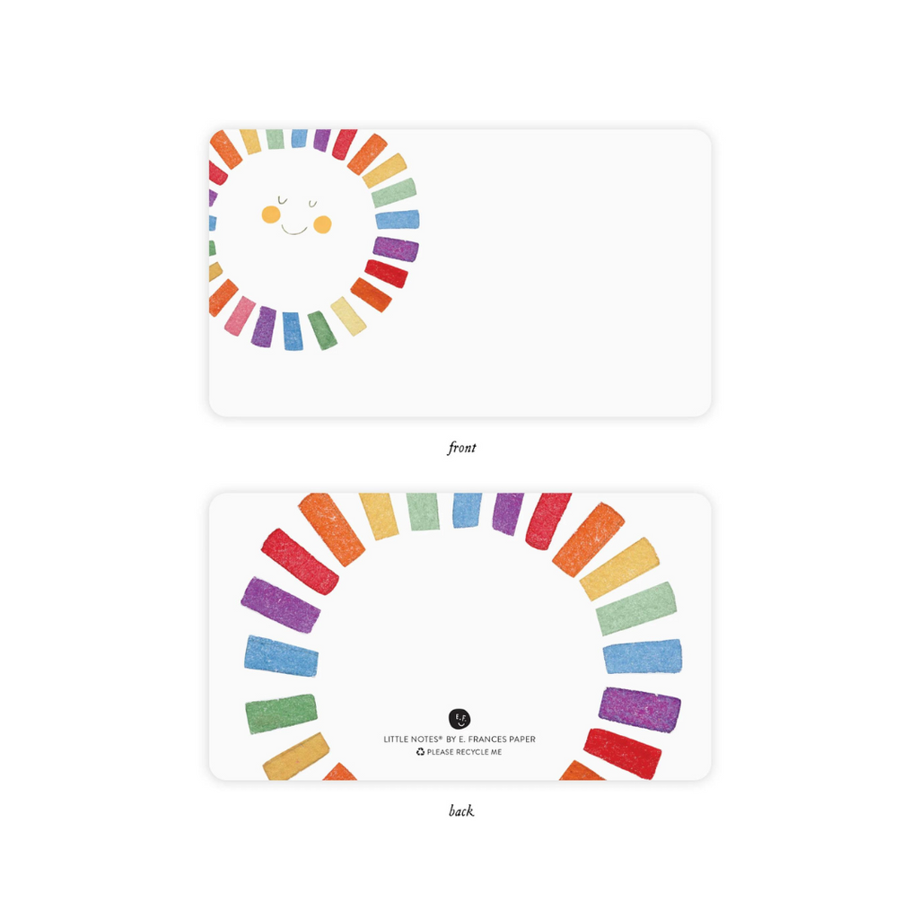 Little Notes Notecards - Sunny Styles - Freshie & Zero Studio Shop