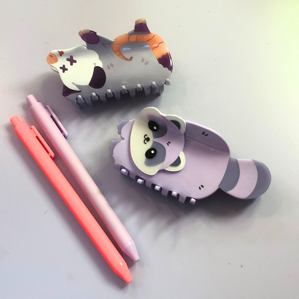 Raccoon Hair Claw - Freshie & Zero Studio Shop