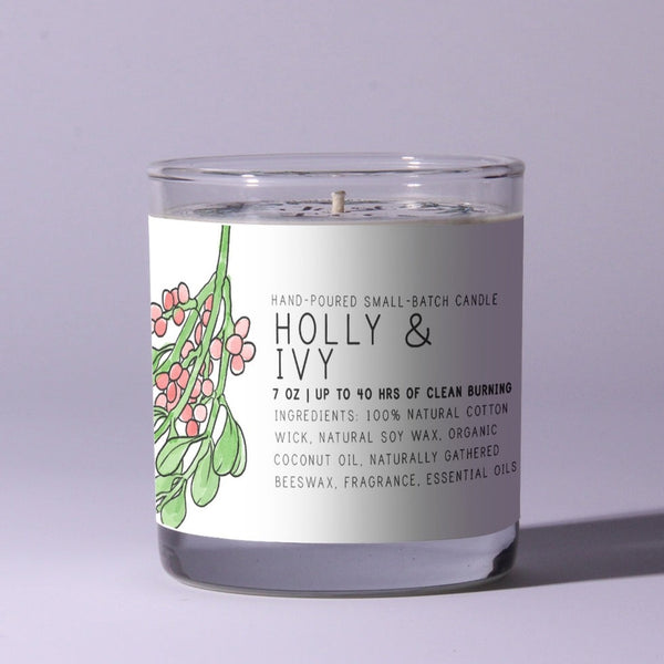 Holly & Ivy Just Bee Candle - Freshie & Zero Studio Shop