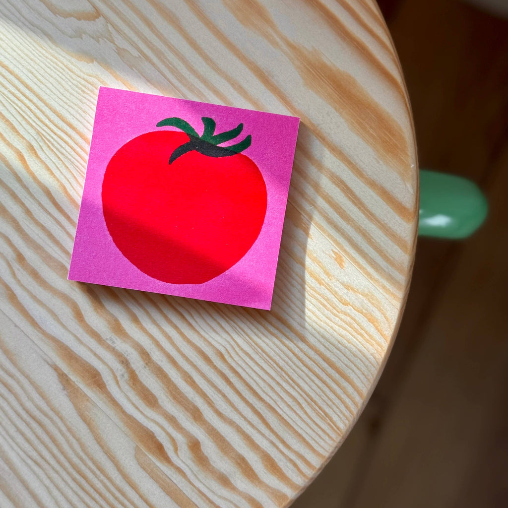Tomato-do List Sticky Notes - Freshie & Zero Studio Shop