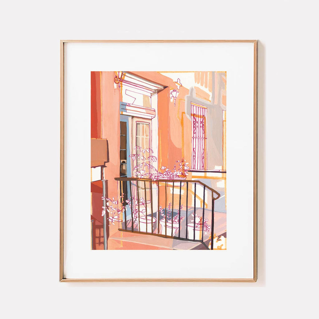 Anissa Riviere 8x10 Signed Art Print: Golden Hour in Brooklyn - Freshie & Zero Studio Shop